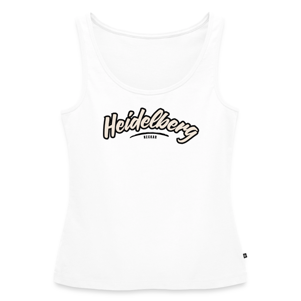 Tanktop Ladies Heidelberg "Graffiti Tag" - Weiß
