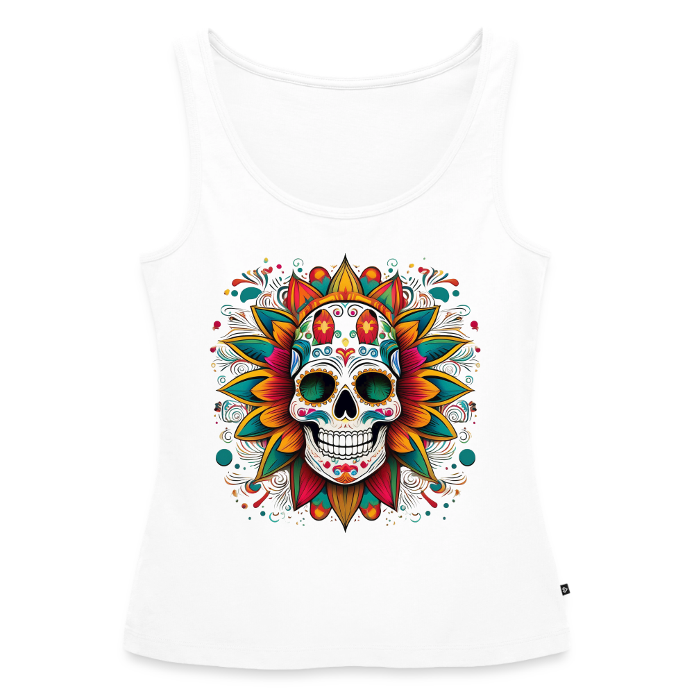 Tanktop Ladies Mexico "Craneo" - Weiß