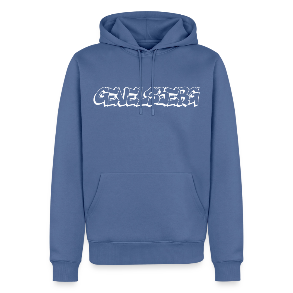 Hoodie Gevelsberg "Graffiti" Bright Edition - Taubenblau