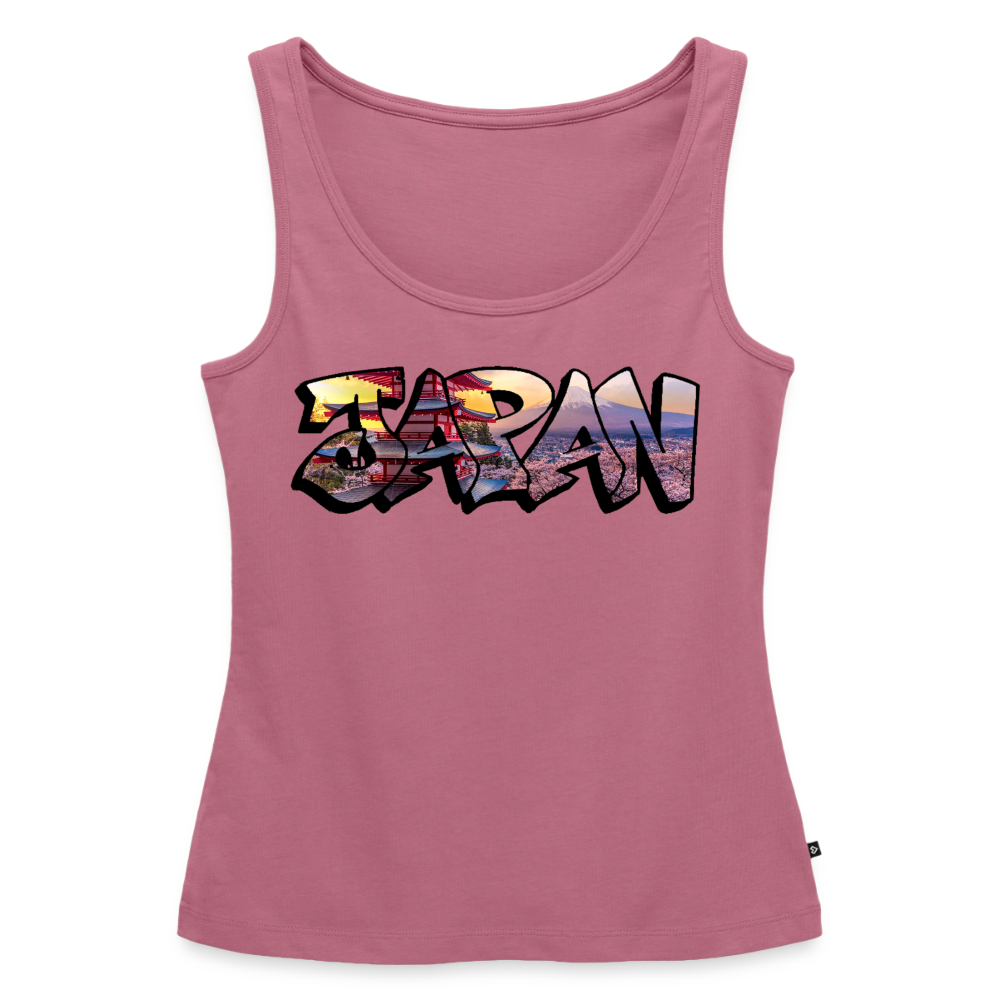 Tanktop Ladies Japan Graffiti "Panorama" - Mauve