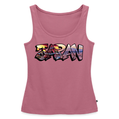 Tanktop Ladies Japan Graffiti "Panorama" - Mauve