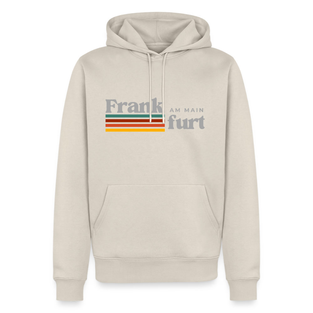 Hoodie Frankfurt (Main) "Retro" - Beige