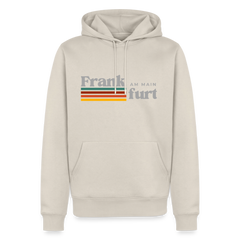 Hoodie Frankfurt (Main) "Retro" - Beige