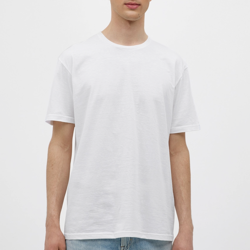 T-Shirt Frankfurt (Main) "Bold GPS White" - Weiß