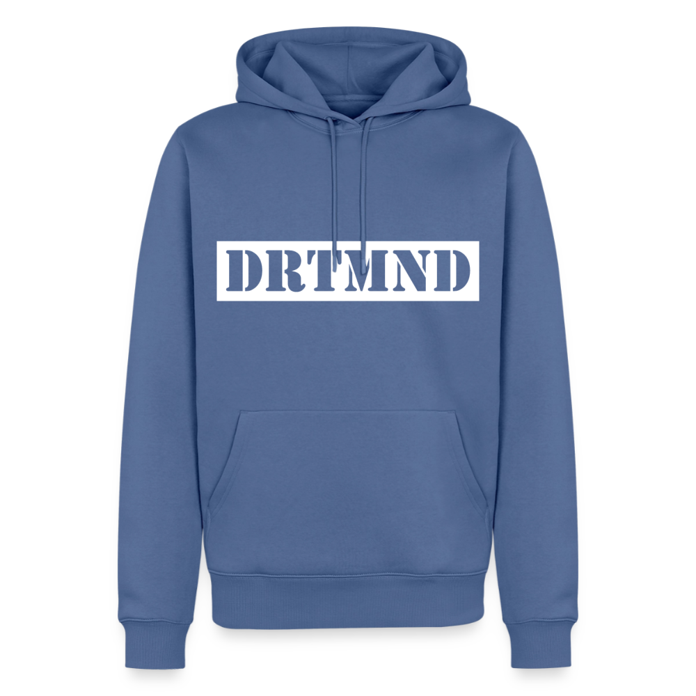Hoodie "DRTMND" Dark Edition - Taubenblau