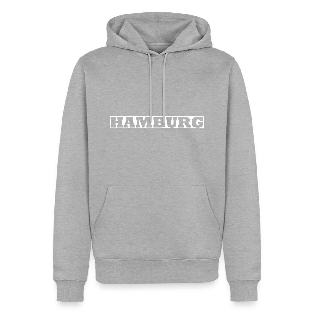 Hoodie Hamburg "Bold" Bright Edition - Grau meliert