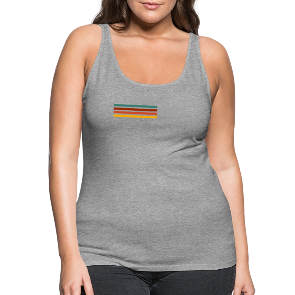 Tanktop Ladies Frankfurt (Main) "Retro" - Grau meliert