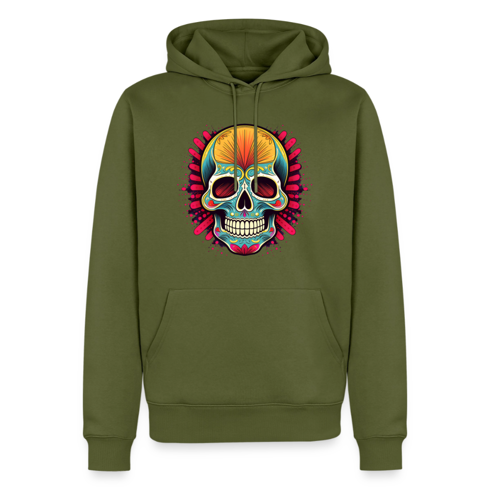 Hoodie Mexico "Mascarilla Craneo" - Khaki