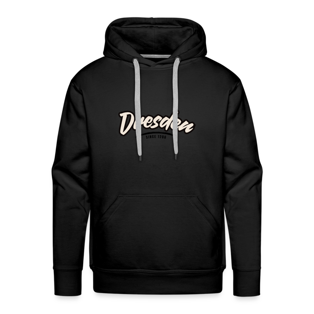 Hoodie Dresden "Graffiti Tag" - Schwarz