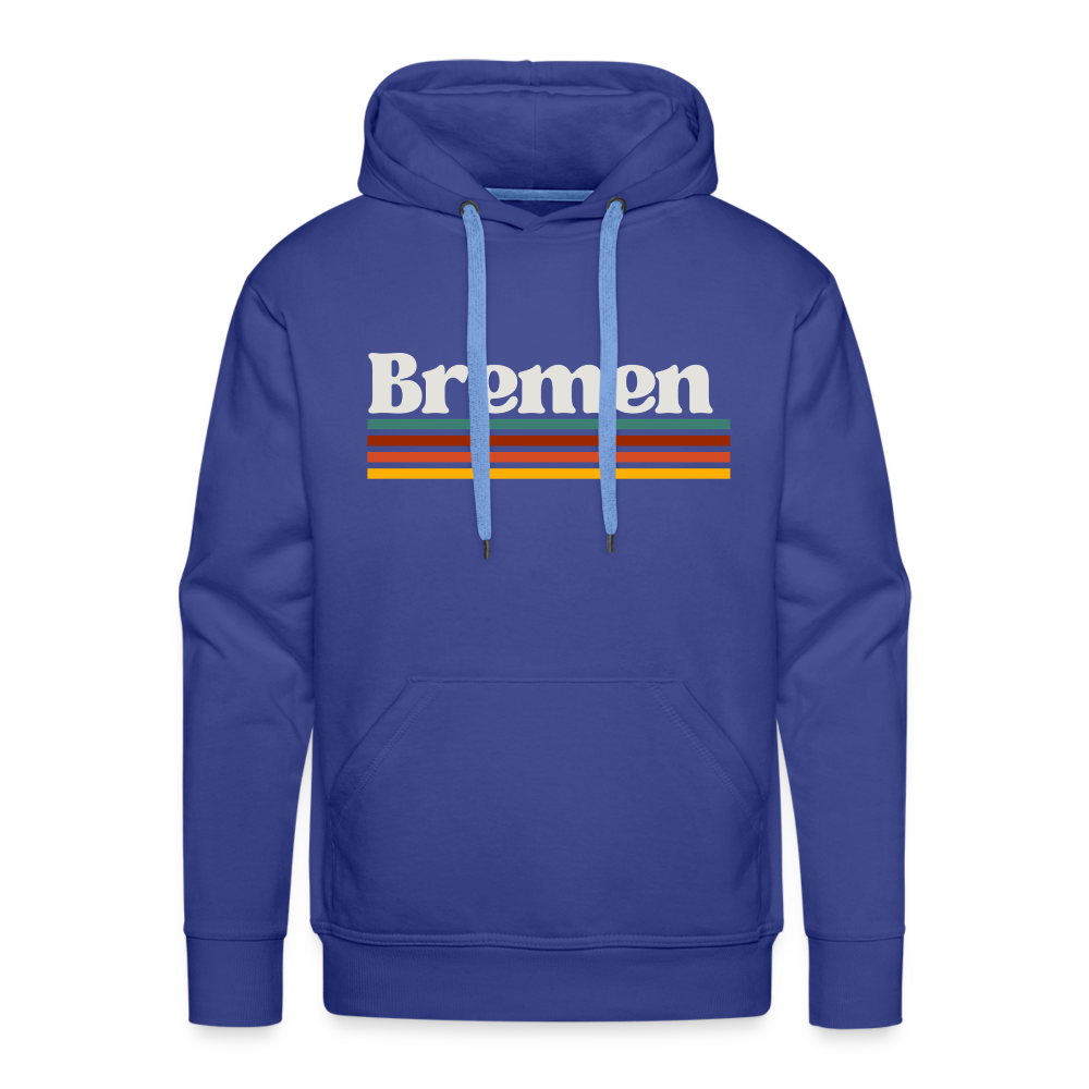 Hoodie Bremen "Retro" - Königsblau