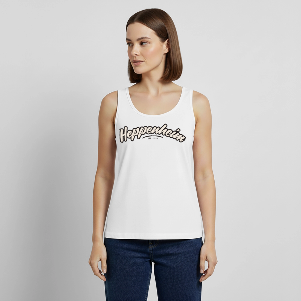 Tanktop Ladies Heppenheim "Graffiti Tag" - Weiß