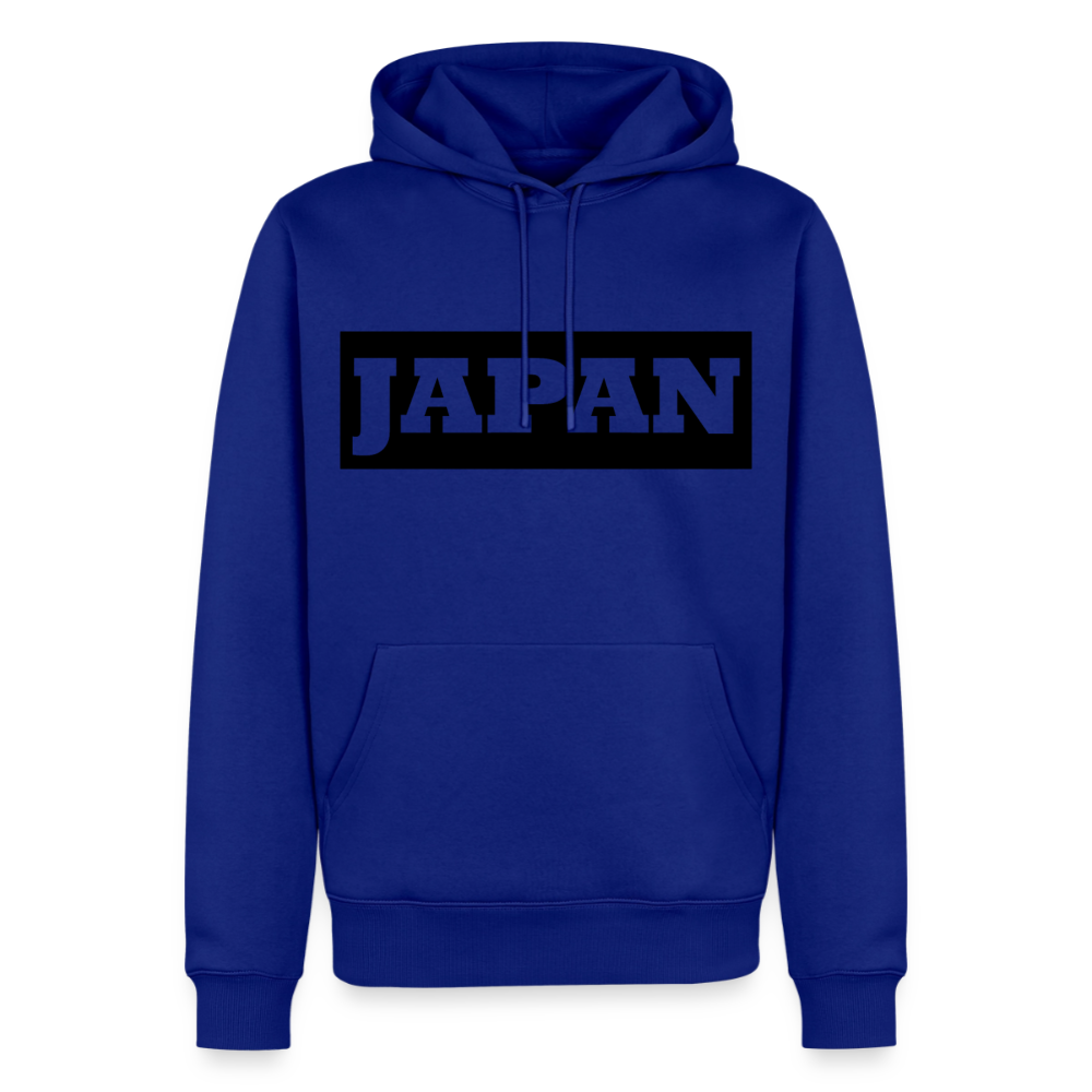 Hoodie Japan "Bold" - Royalblau