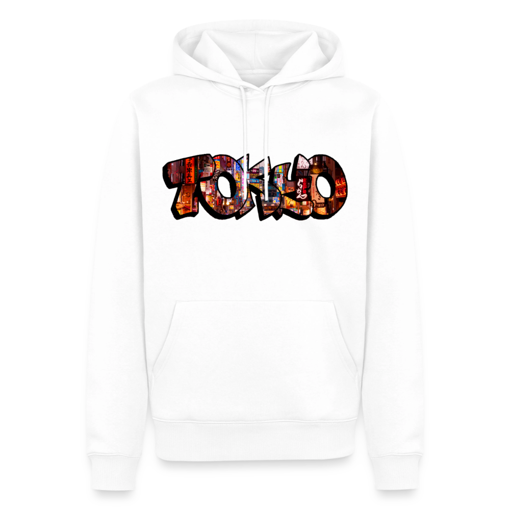 Hoodie Japan Graffiti "Tokyo" - Weiß