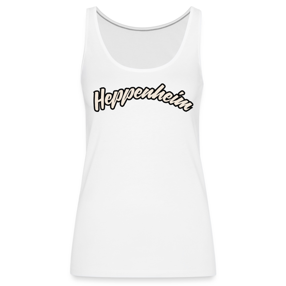 Tanktop Ladies Heppenheim "Graffiti Tag White" - Weiß