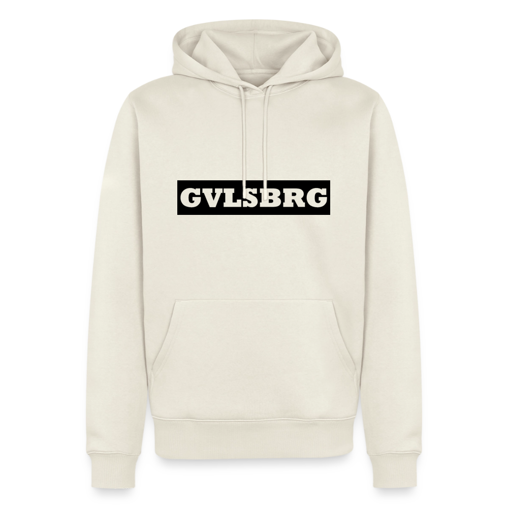 Hoodie Gevelsberg "GVLSBRG" Dark Edition - Naturweiß