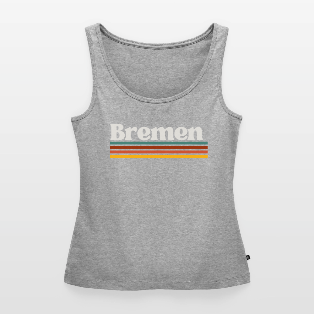 Tanktop Ladies Bremen "Retro" - Grau meliert