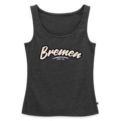 Tanktop Ladies Bremen "Graffiti Tag White" - Anthrazit meliert