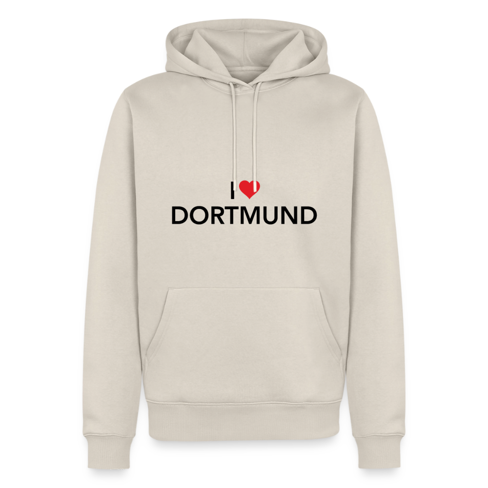 Hoodie "I Love Dortmund" Bright Edition - Beige