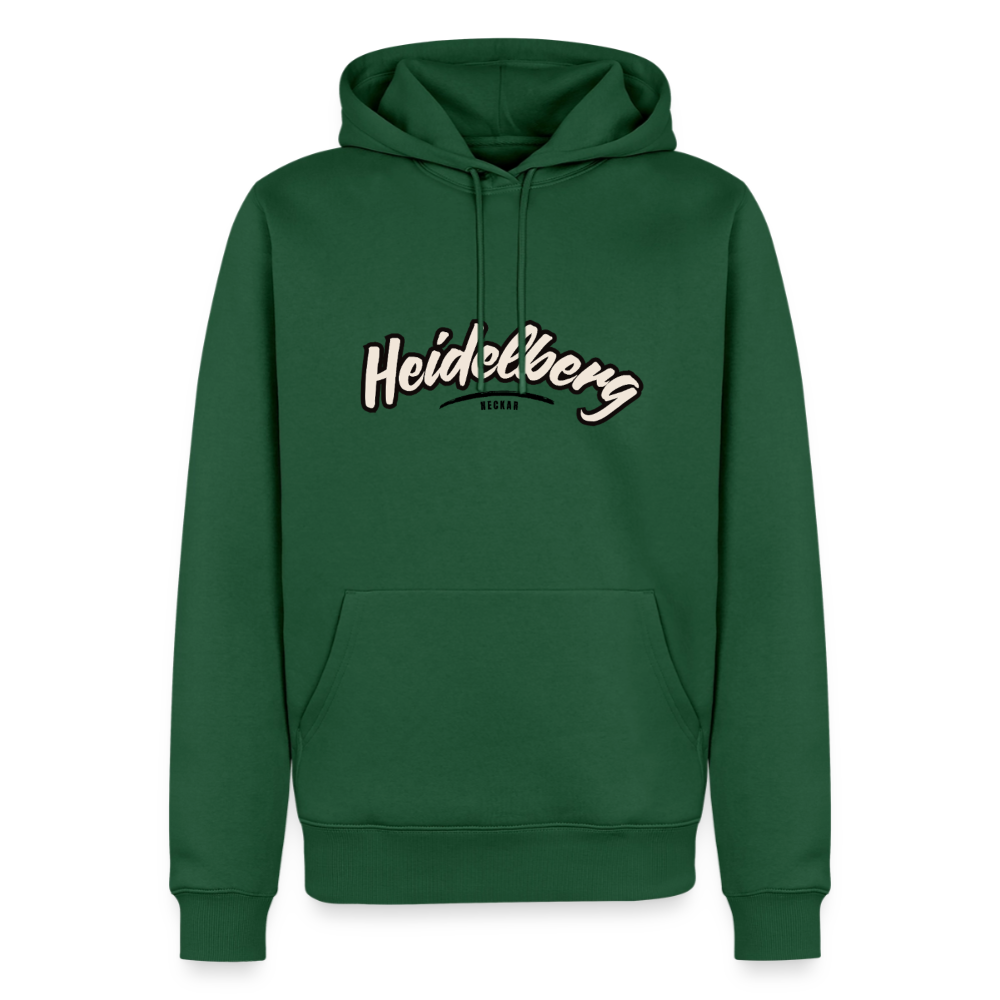 Hoodie Heidelberg "Graffiti Tag" - Flaschengrün