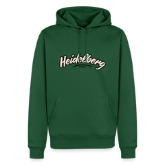 Hoodie Heidelberg "Graffiti Tag" - Flaschengrün