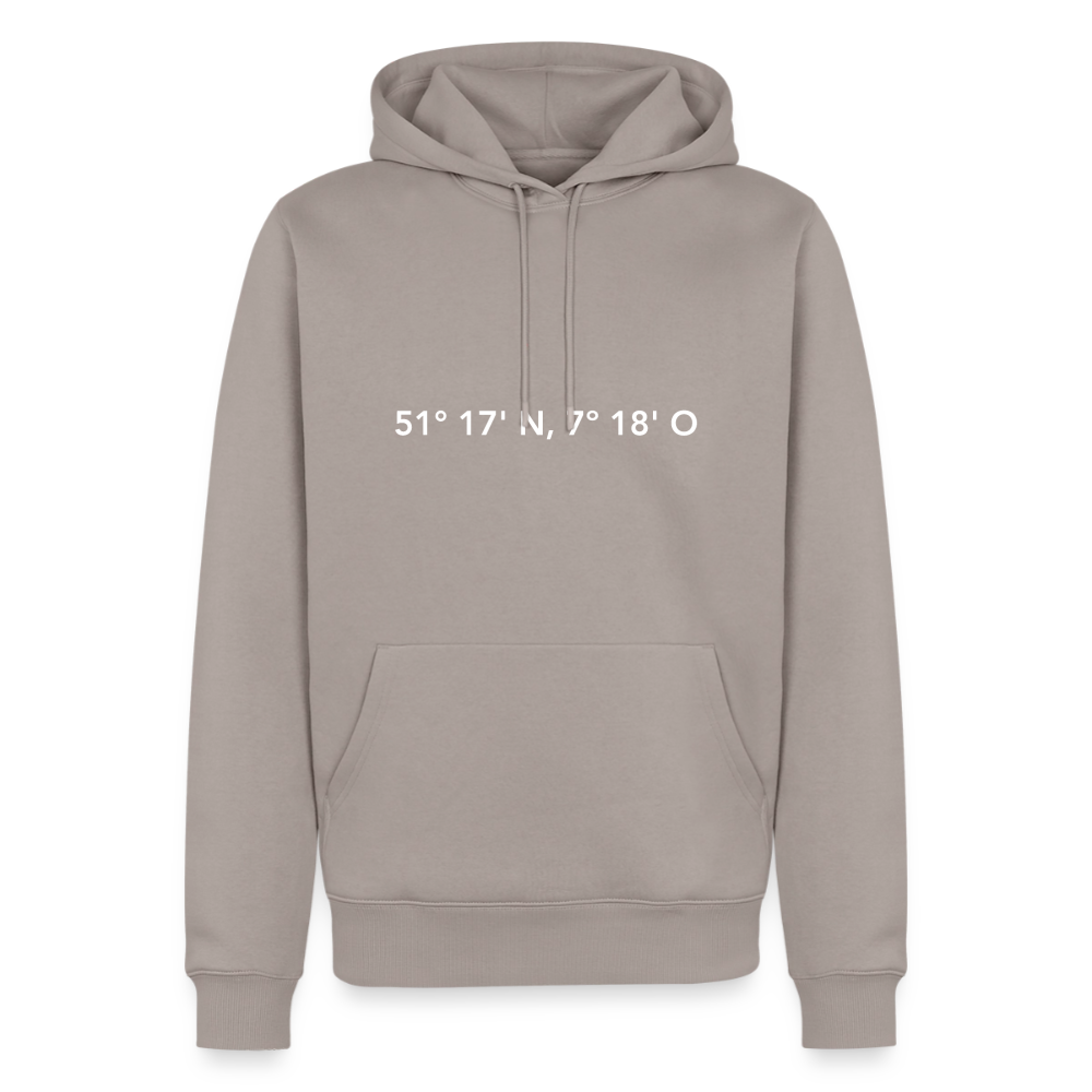 Hoodie Schwelm "GPS" Bright Edition - Taupe