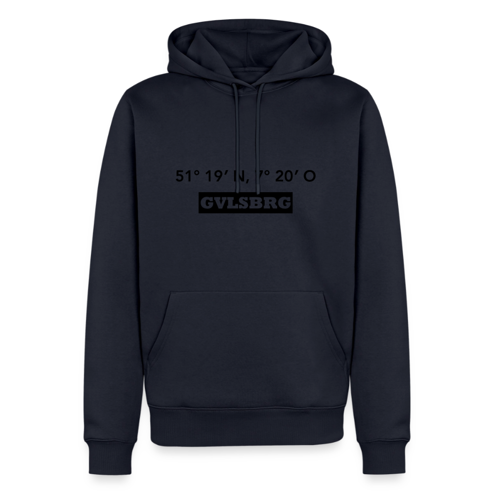 Hoodie Gevelsberg "GVLSBRG GPS" Dark Edition - Navy