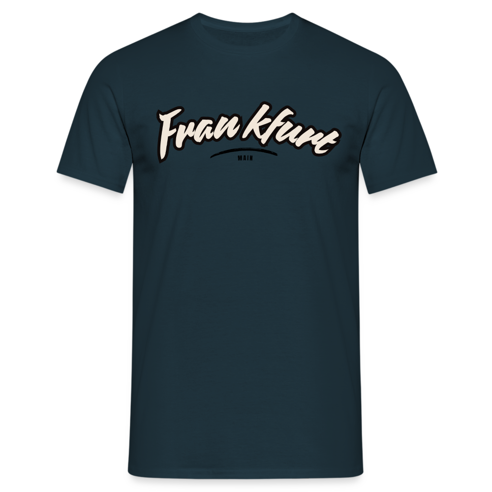 T-Shirt Frankfurt (Main) "Graffiti Tag" - Navy