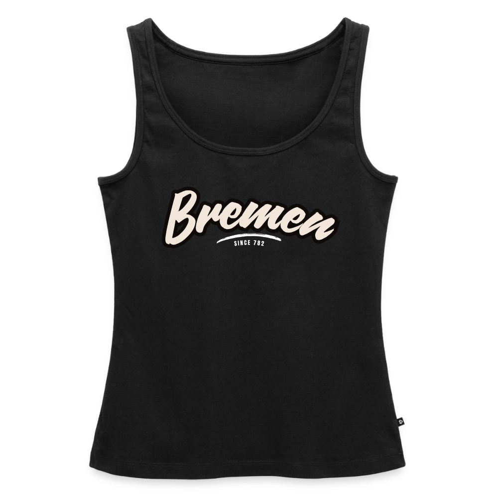 Tanktop Ladies Bremen "Graffiti Tag White" - Schwarz