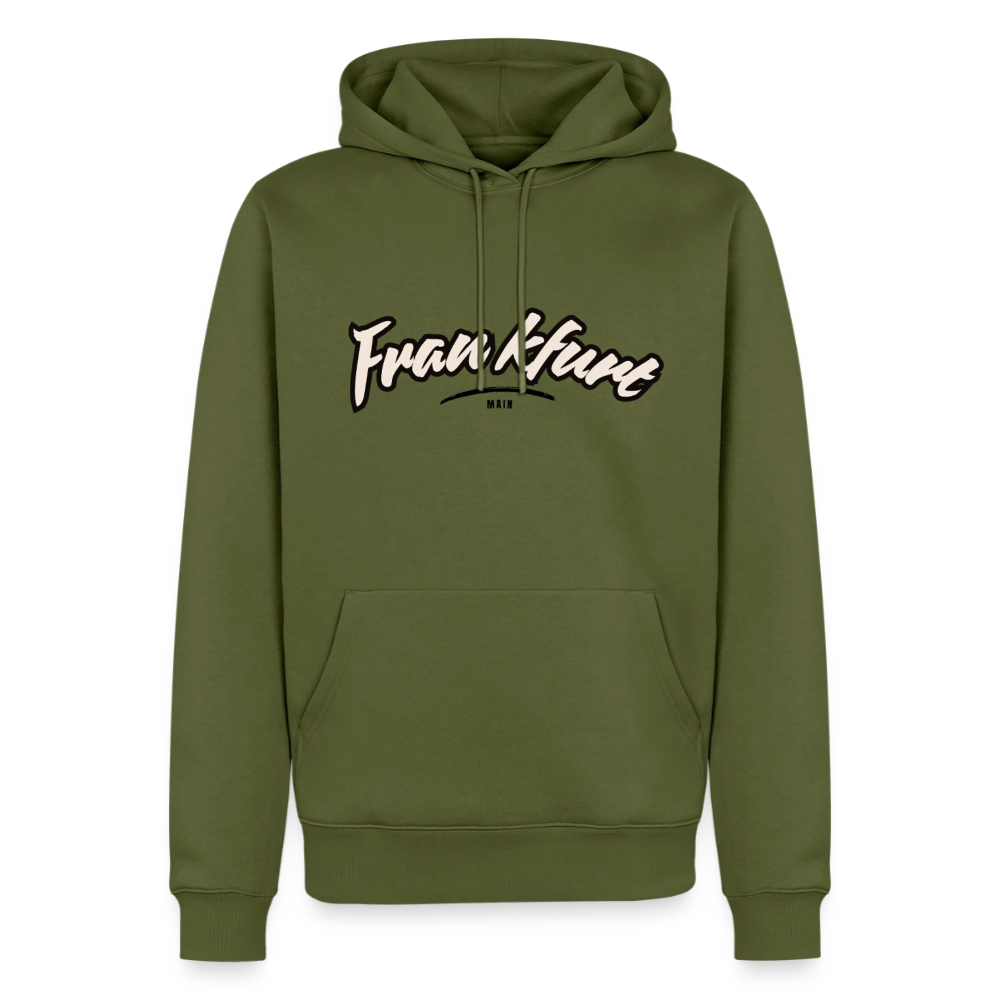 Hoodie Frankfurt (Main) "Graffiti Tag" - Khaki