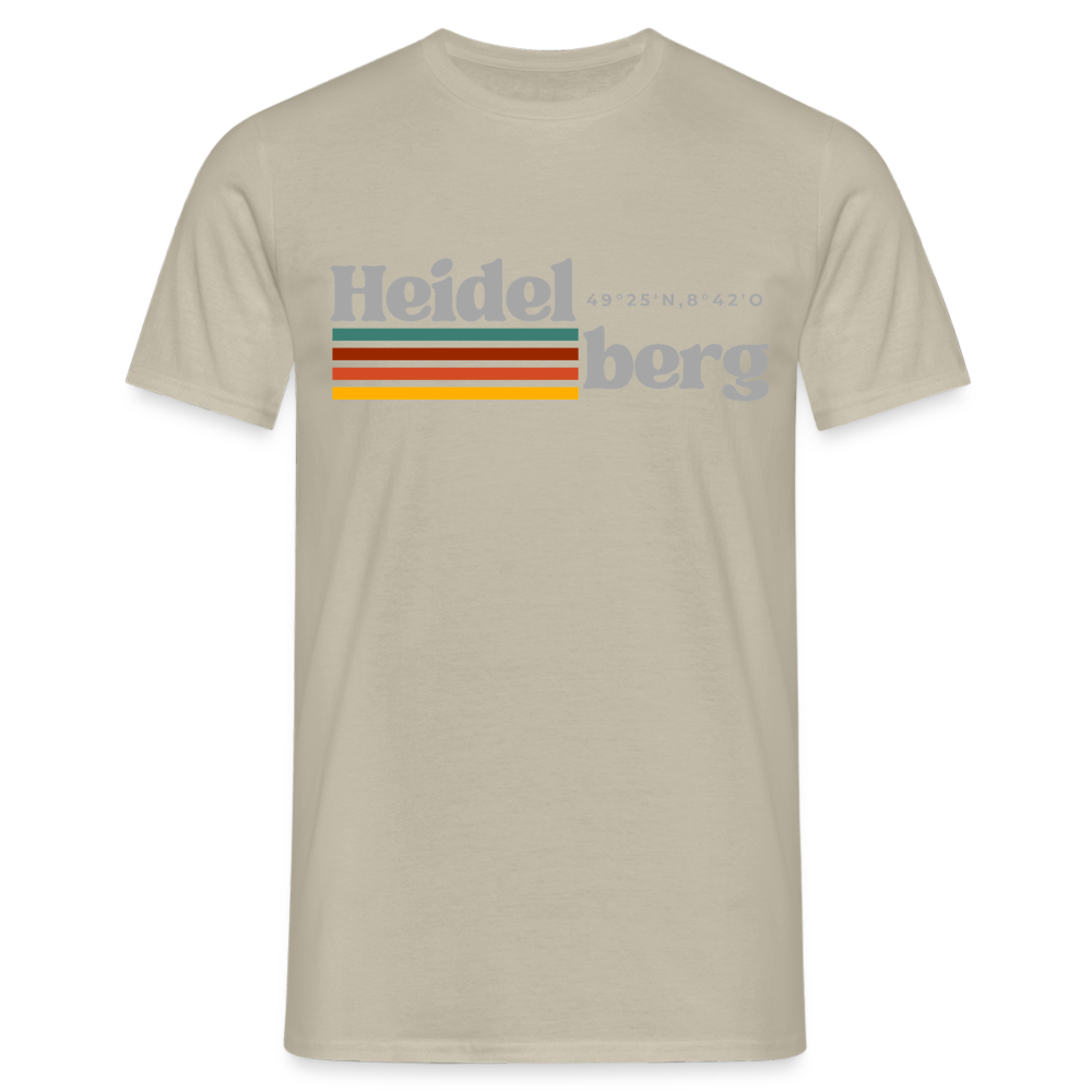 T-Shirt Heidelberg "Retro" - Sandbeige
