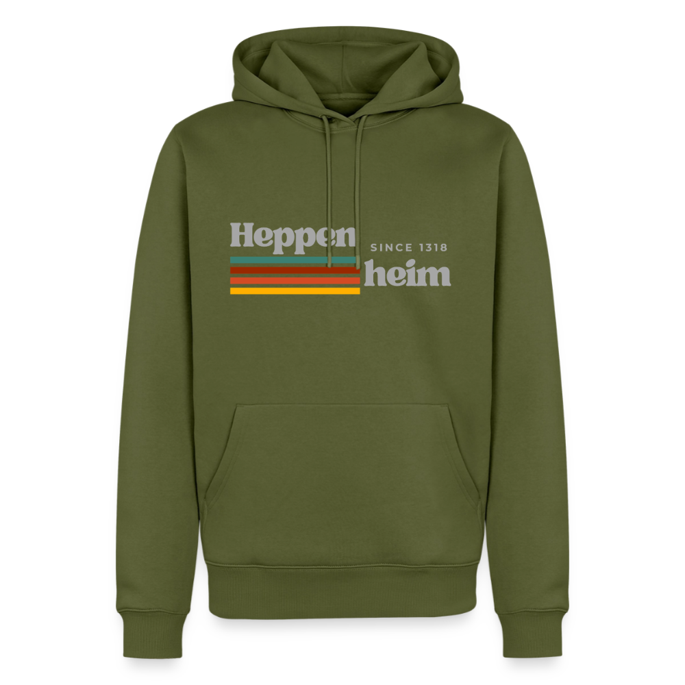 Hoodie Heppenheim "Retro" - Khaki