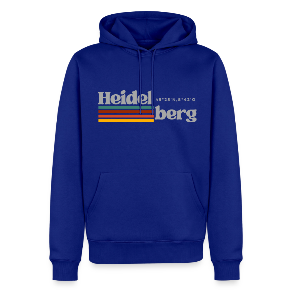 Hoodie Heidelberg "Retro" - Royalblau