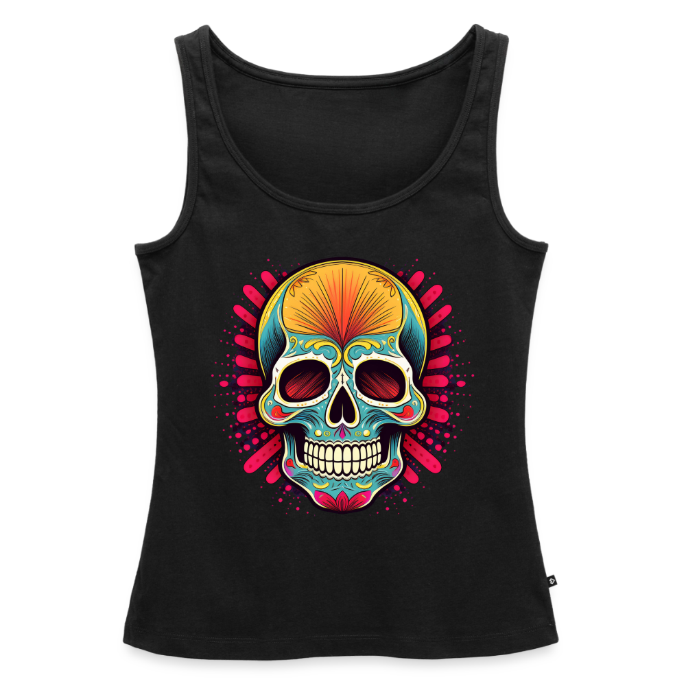 Tanktop Ladies Mexico "Mascarilla Craneo" - Schwarz