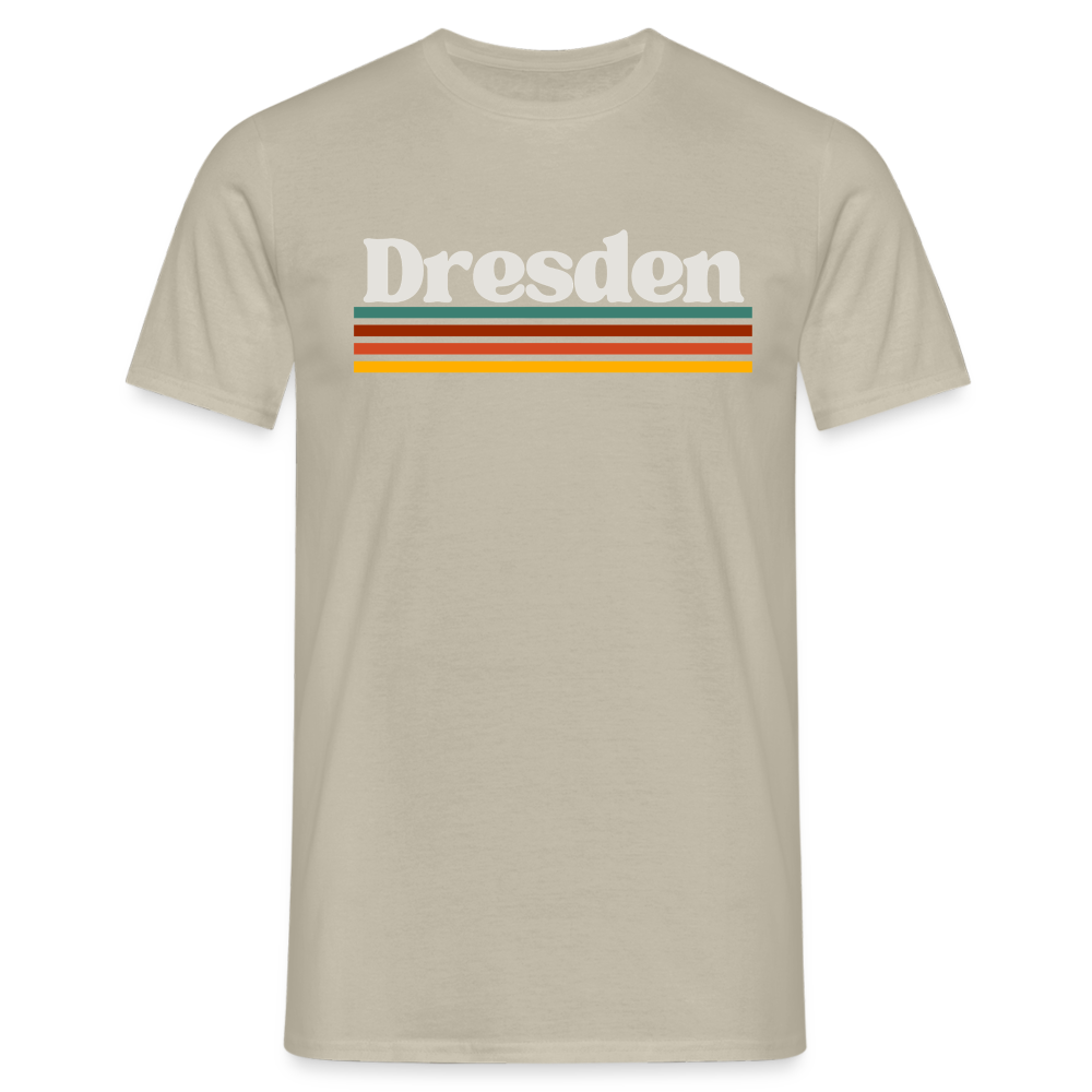 T-Shirt Dresden "Retro" - Sandbeige