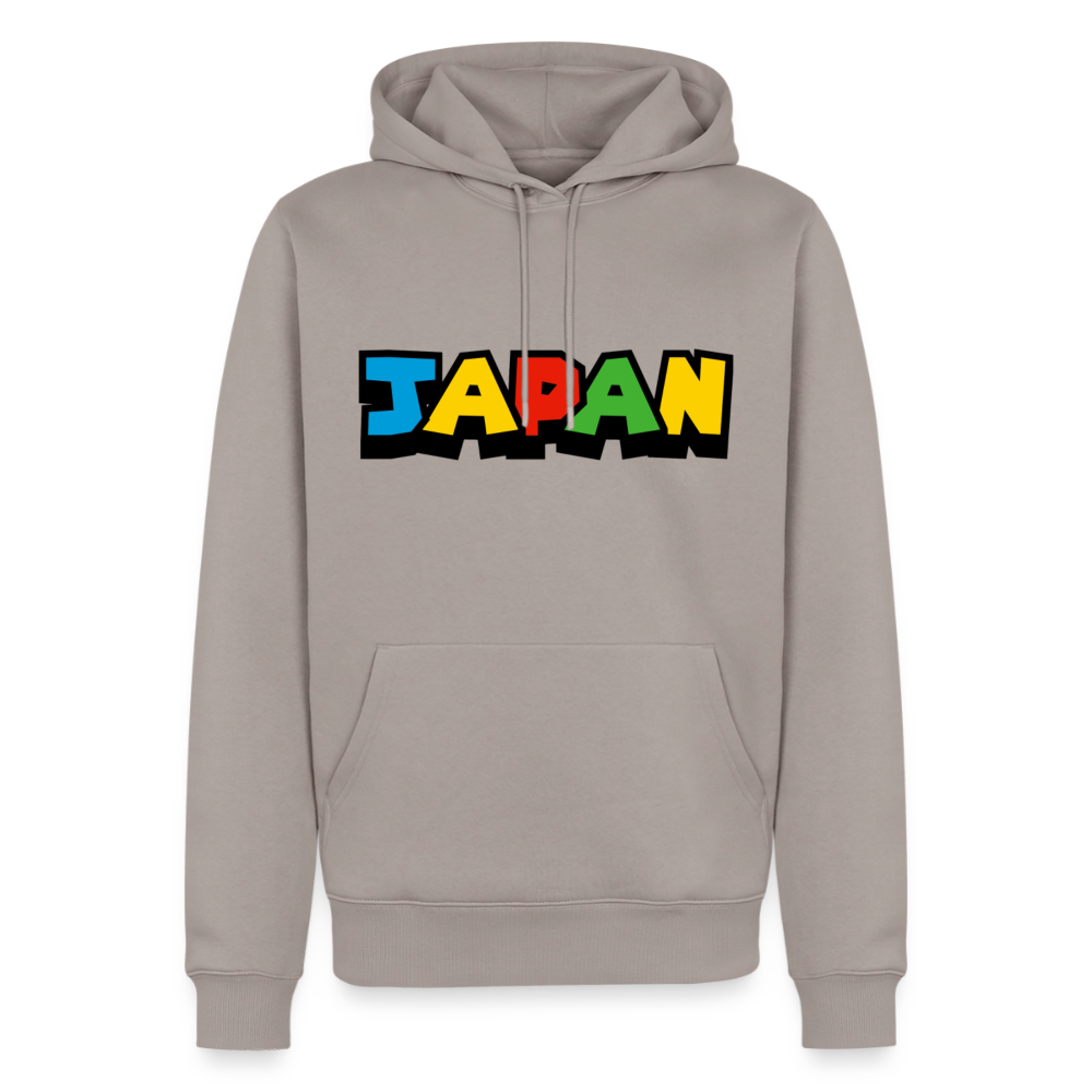 Hoodie Japan "Mario Style" - Taupe