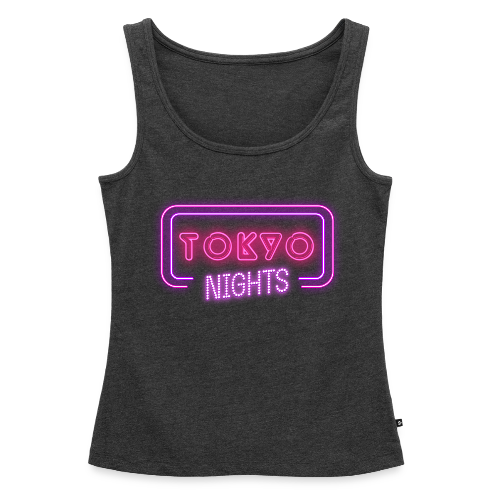 Tanktop Ladies Japan "Tokyo Nights" - Anthrazit meliert