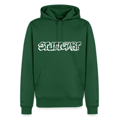 Hoodie Stuttgart "Graffiti" Bright Edition - Flaschengrün