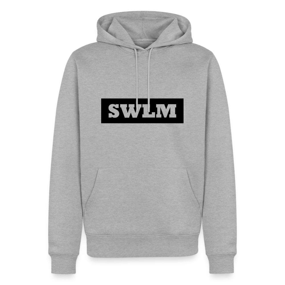 Hoodie Schwelm "SWLM" Dark Edition - Grau meliert