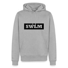 Hoodie Schwelm "SWLM" Dark Edition - Grau meliert