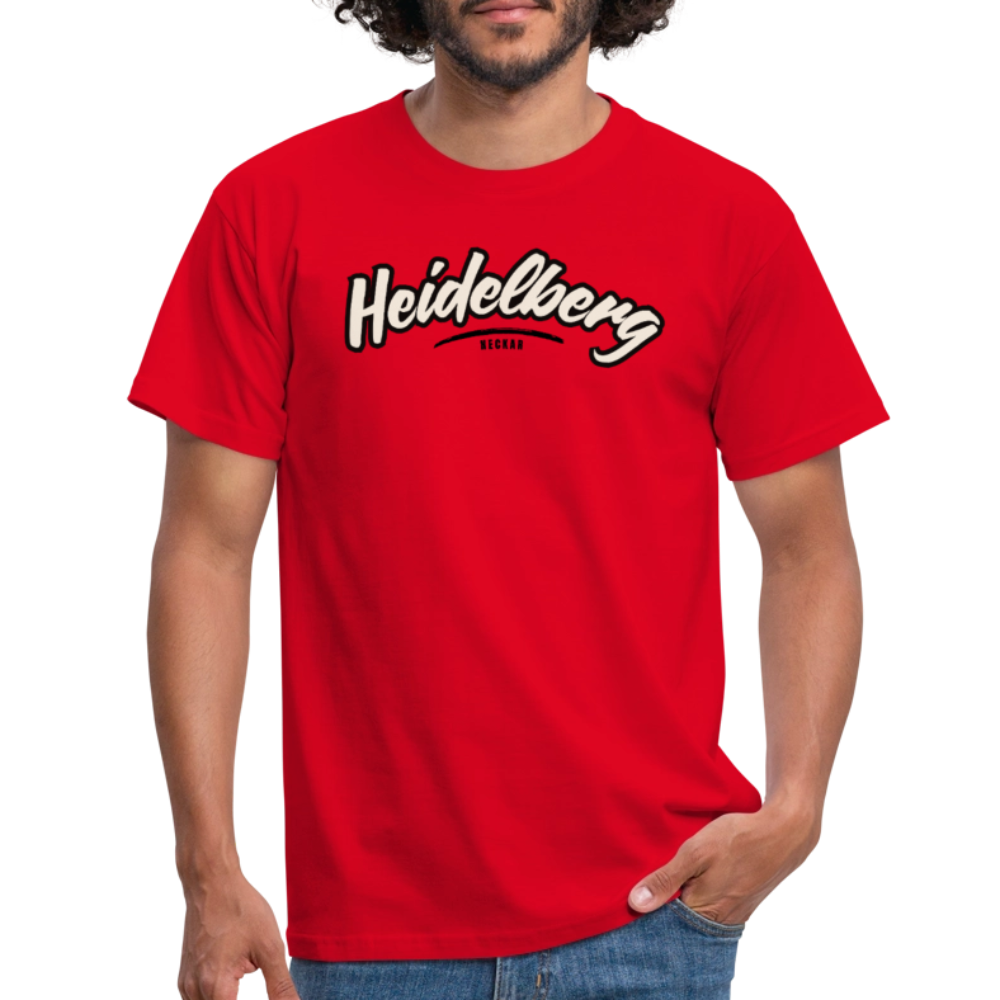 T-Shirt Heidelberg "Graffiti Tag" - Rot