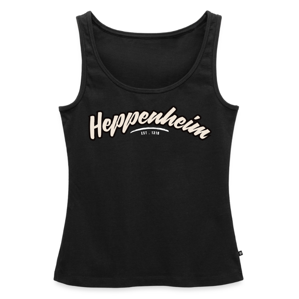 Tanktop Ladies Heppenheim "Graffiti Tag White" - Schwarz