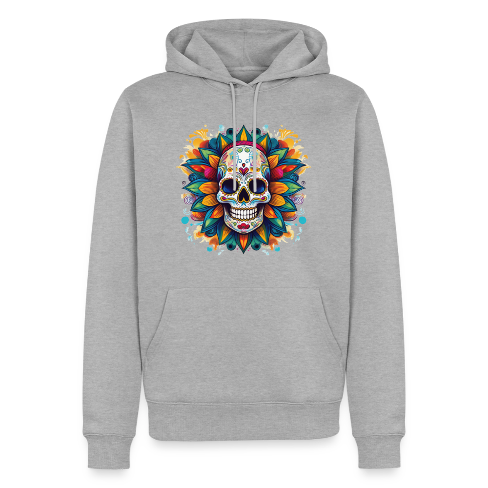 Hoodie Mexico "Mascarilla" - Grau meliert