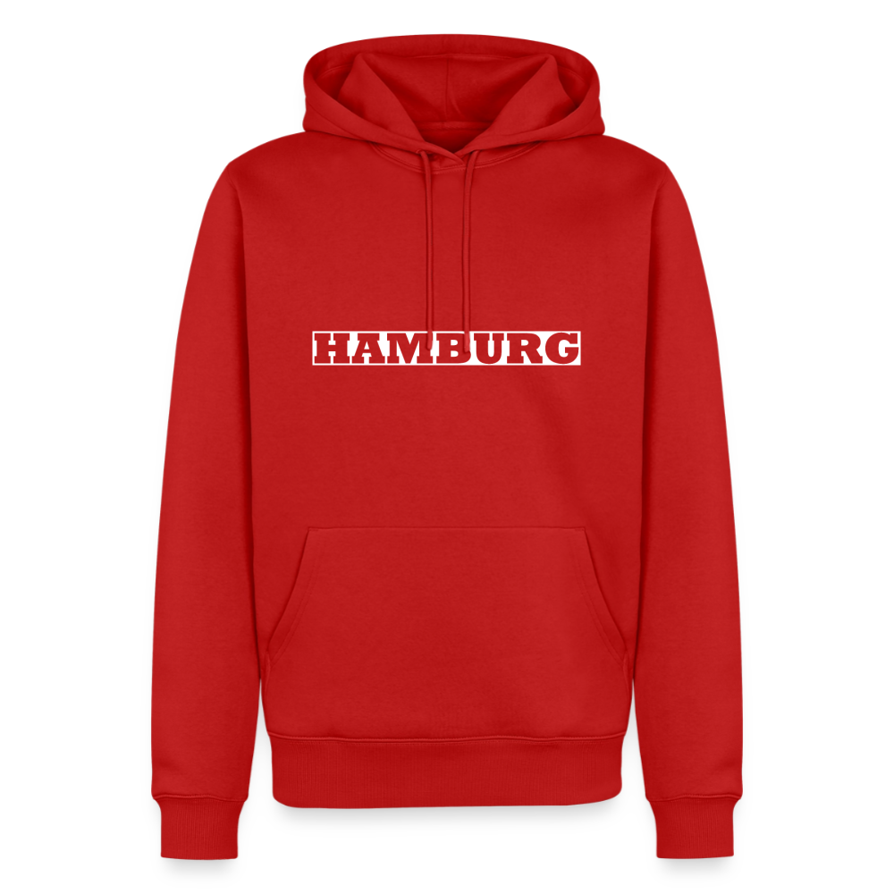 Hoodie Hamburg "Bold" Bright Edition - Rot