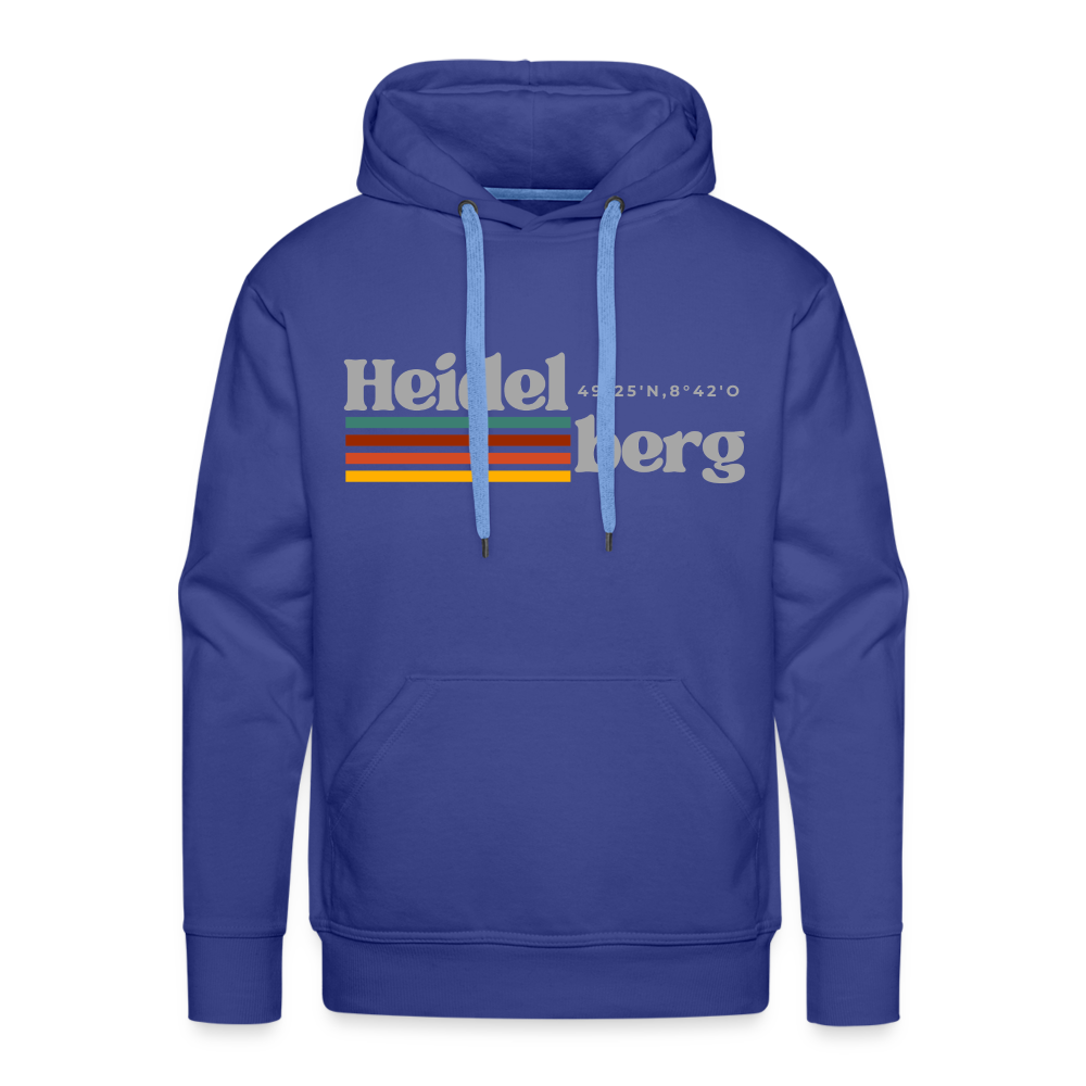 Hoodie Heidelberg "Retro" - Königsblau