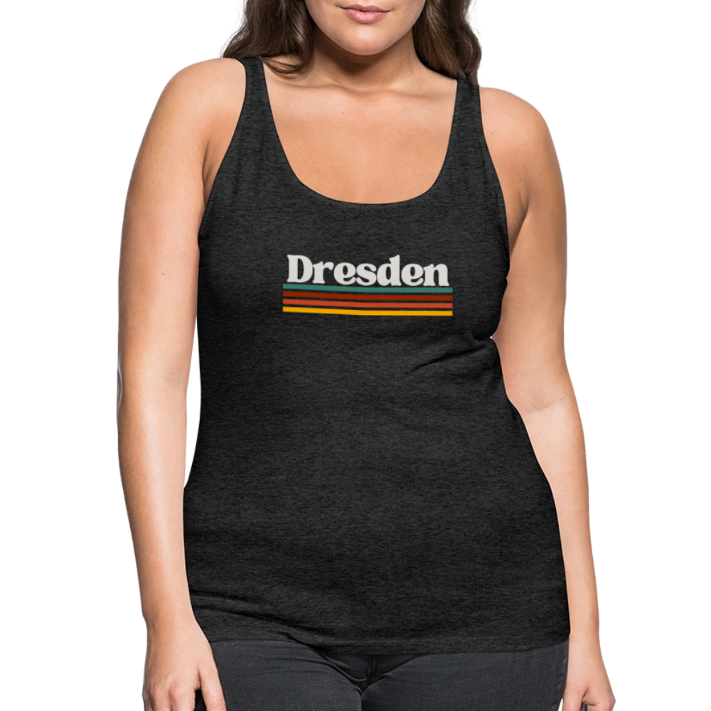 Tanktop Ladies Dresden "Retro" - Anthrazit
