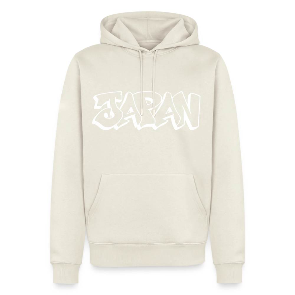 Hoodie Japan Graffiti "JP Bright Edition" - Naturweiß