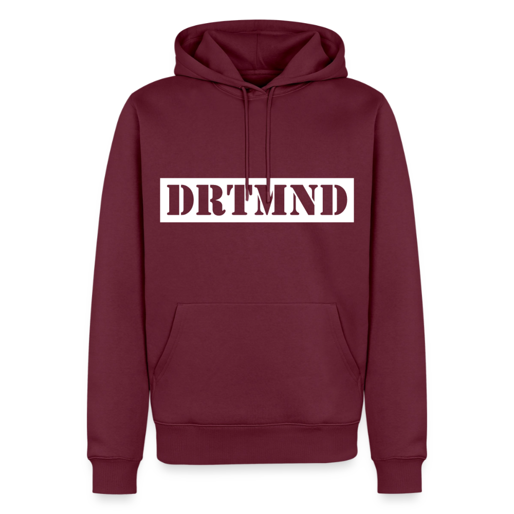 Hoodie "DRTMND" Dark Edition - Burgunderrot