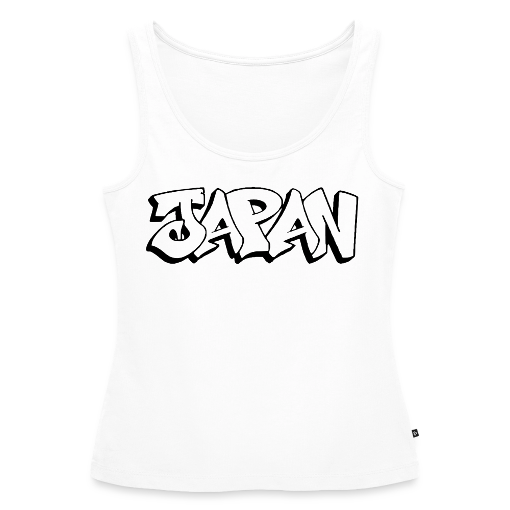 Tanktop Ladies Japan Graffiti "JP Plain" - Weiß