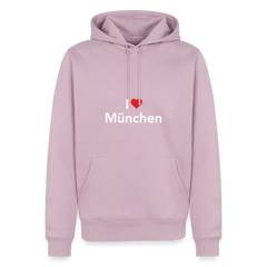 Hoodie "I Love München" Bright Edition - Altrosa