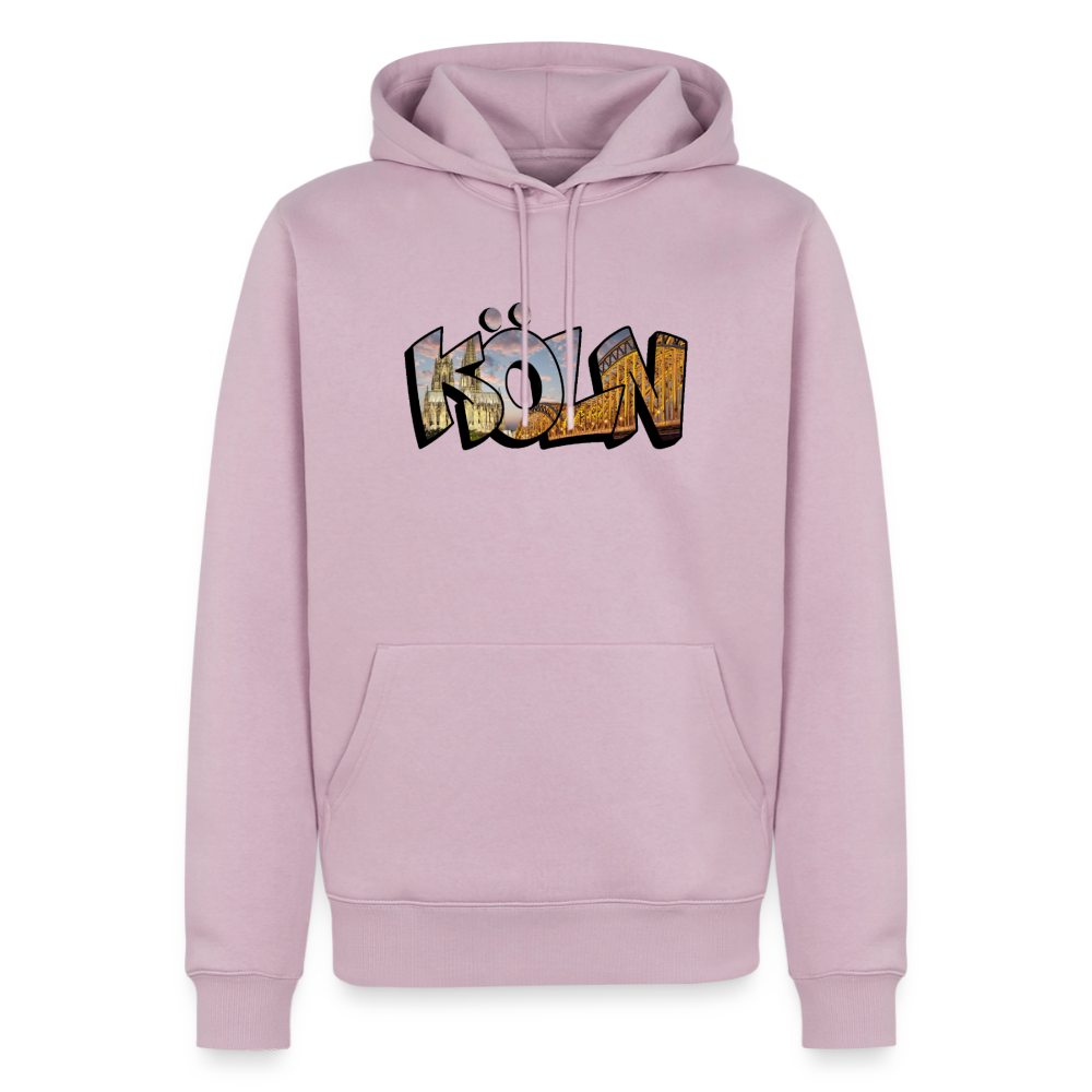 Hoodie Köln "Skyline Sunset" - Altrosa